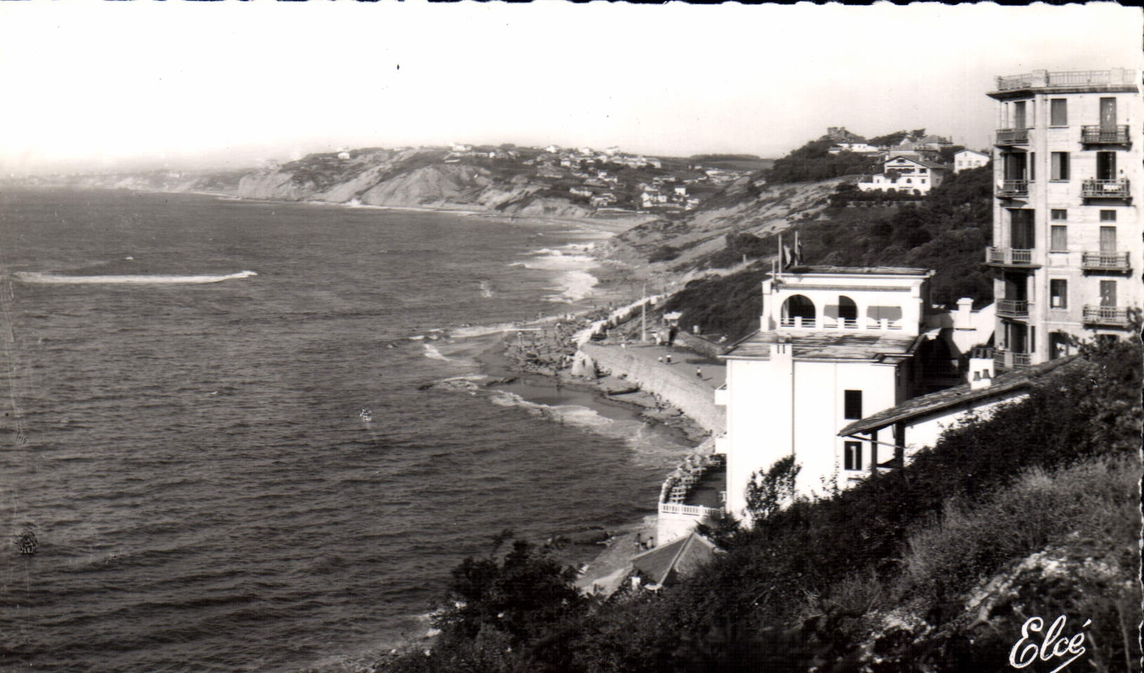 CPA Guethary Le Casino Et La Plage Bidart