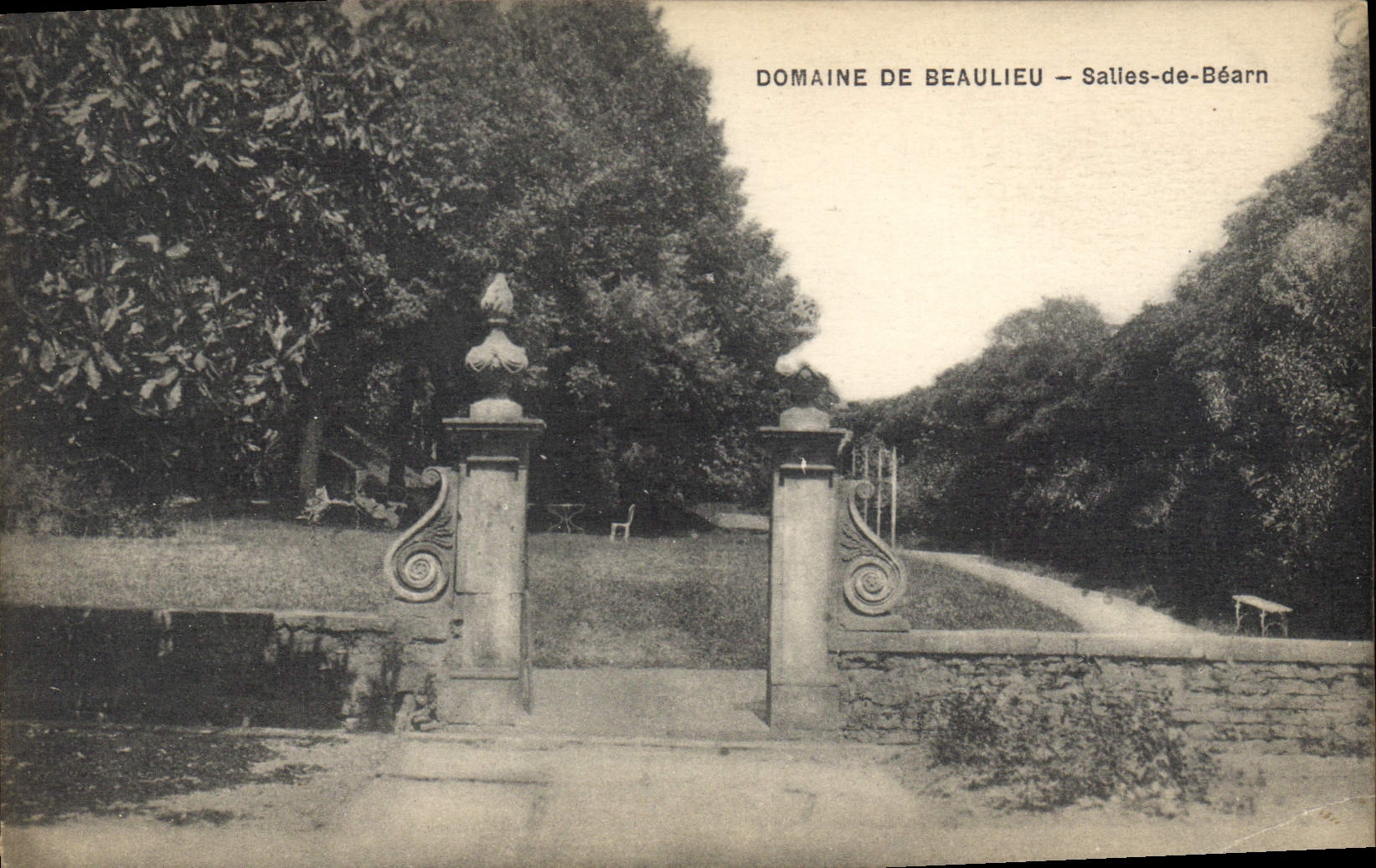 CPA Domaine De Beaulieu Salies De Bearn