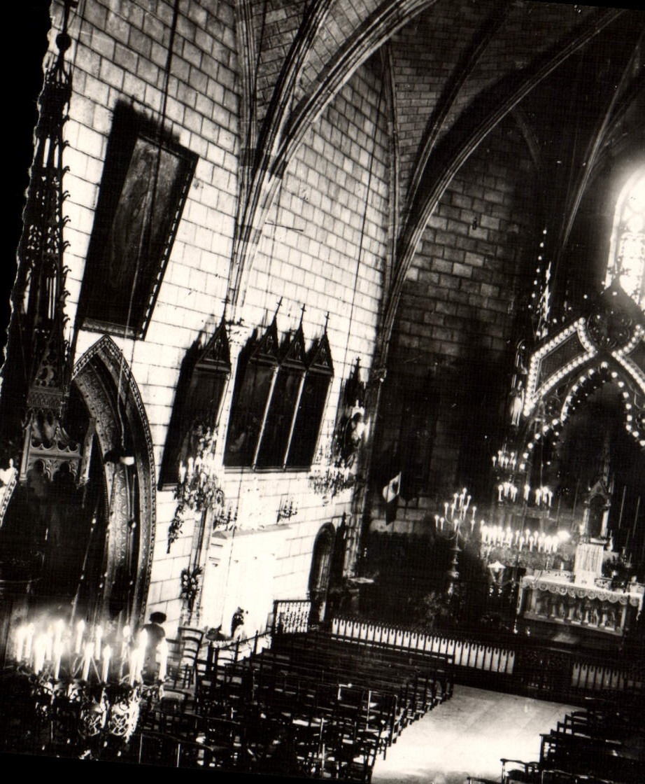 CPA Nay Interieur De I'Eglise