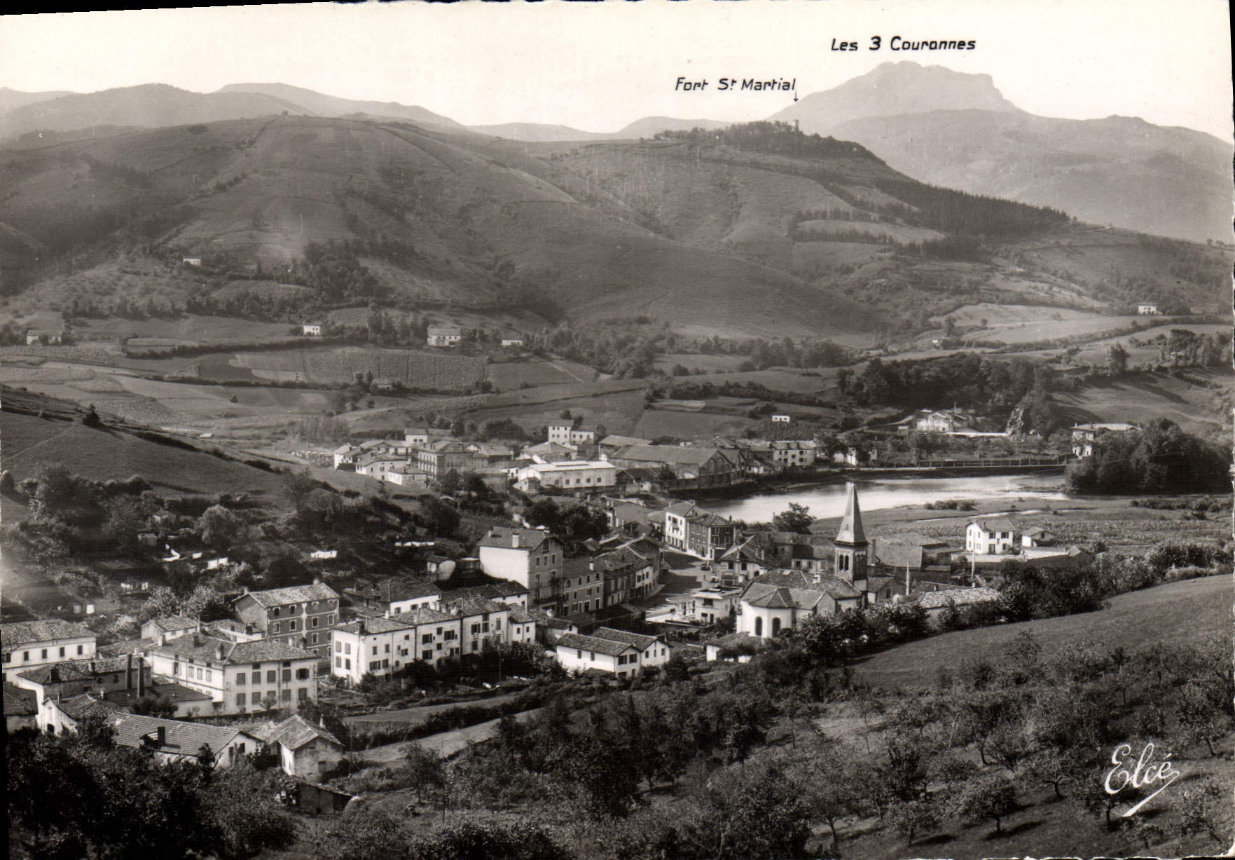 CPSM Behobie Vue Sur La Bidassoa Et I'Espagne