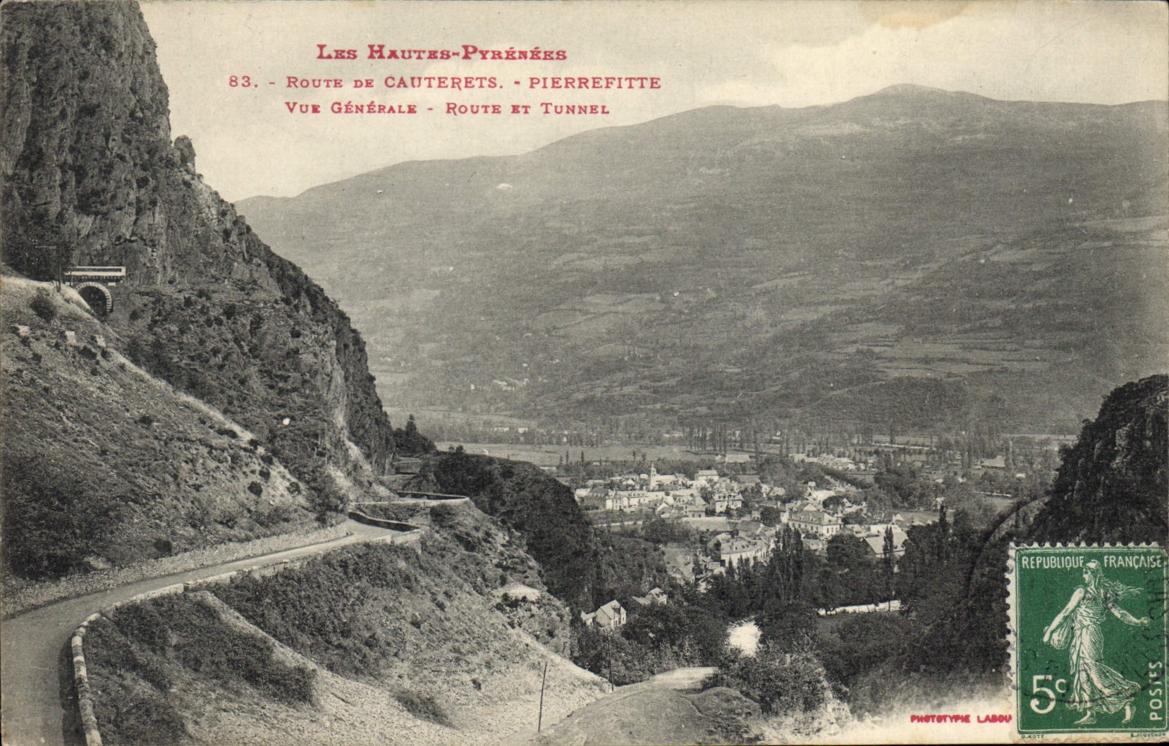 CPA Cauterets Pierrefitte Vue Generale