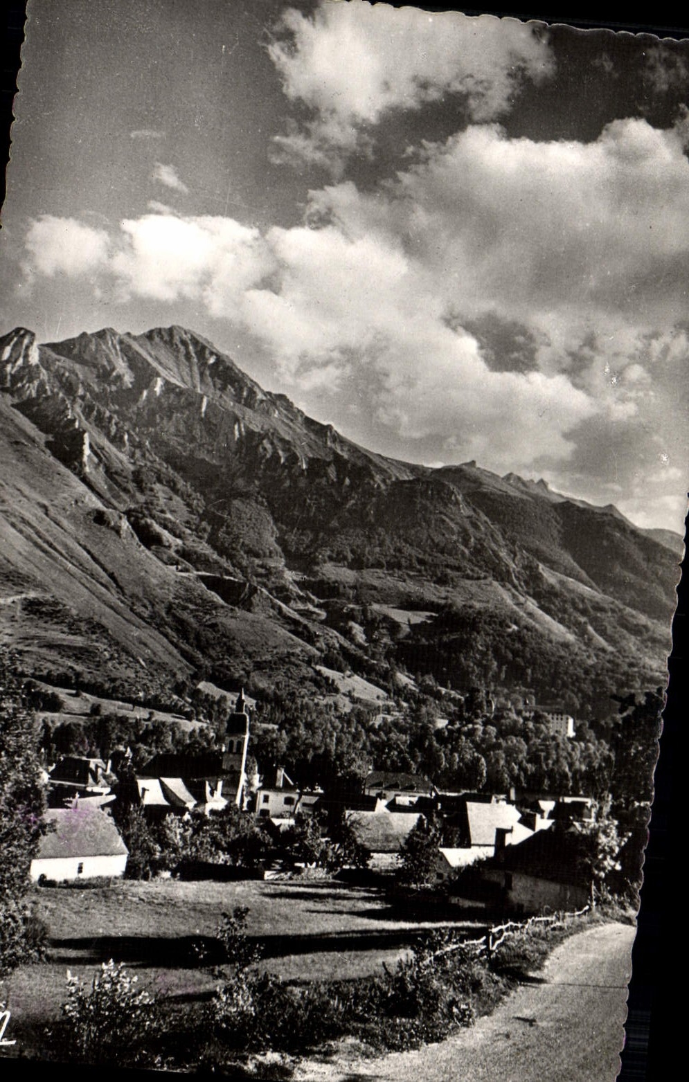 CPA Arrens Vue Prise De La Route Du Col D'Aubisque