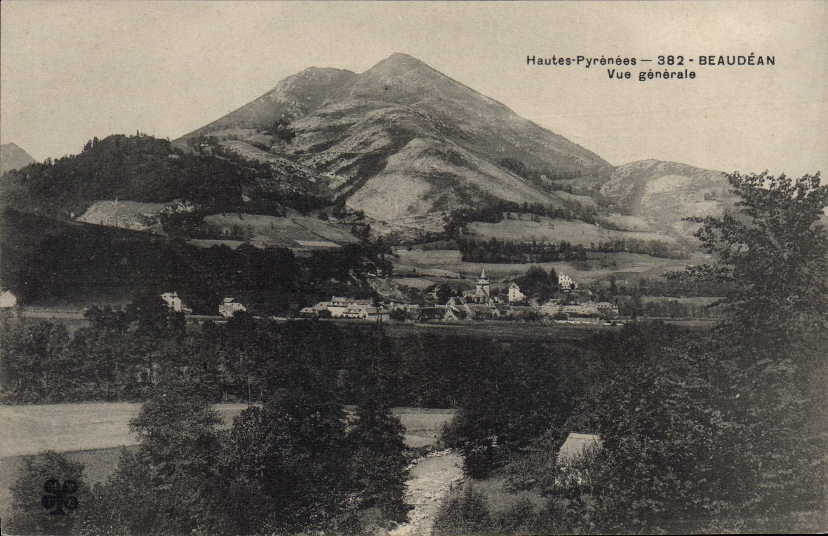 CPA Beaudean Vue Generale