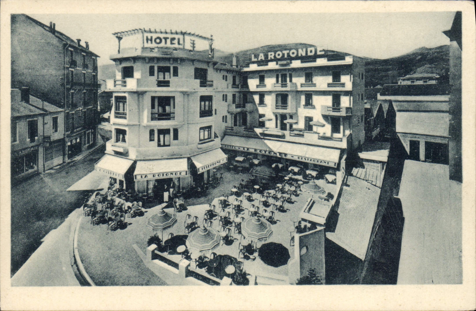 CPA Lourdes Hotel De La Rotonde Gispert