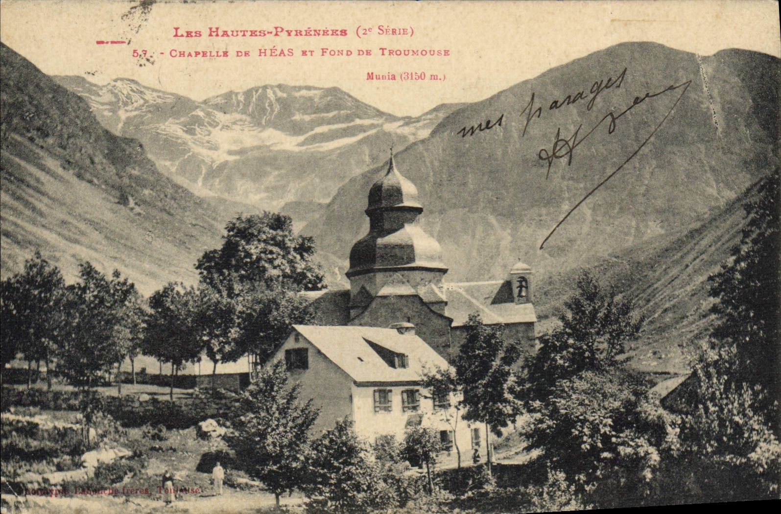 CPA Chapelle De Heas Et Fond De Troumouse