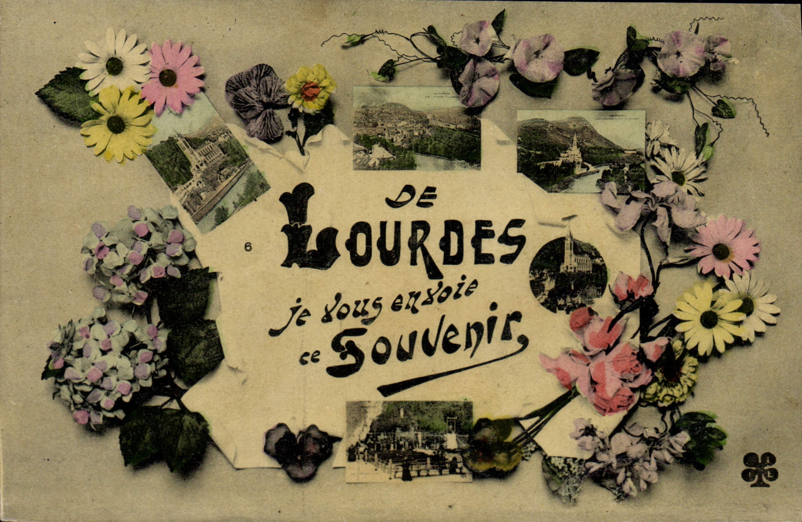CPA Souvenir De Lourdes