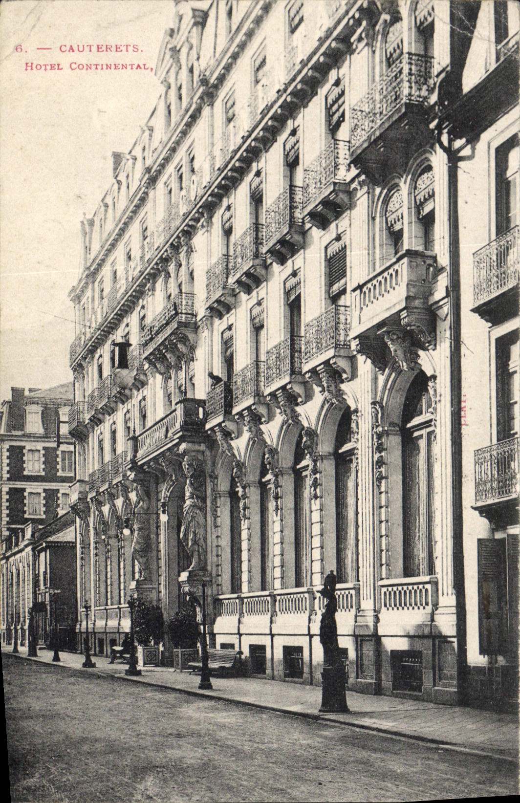 CPA Cauterets Hotel Continental