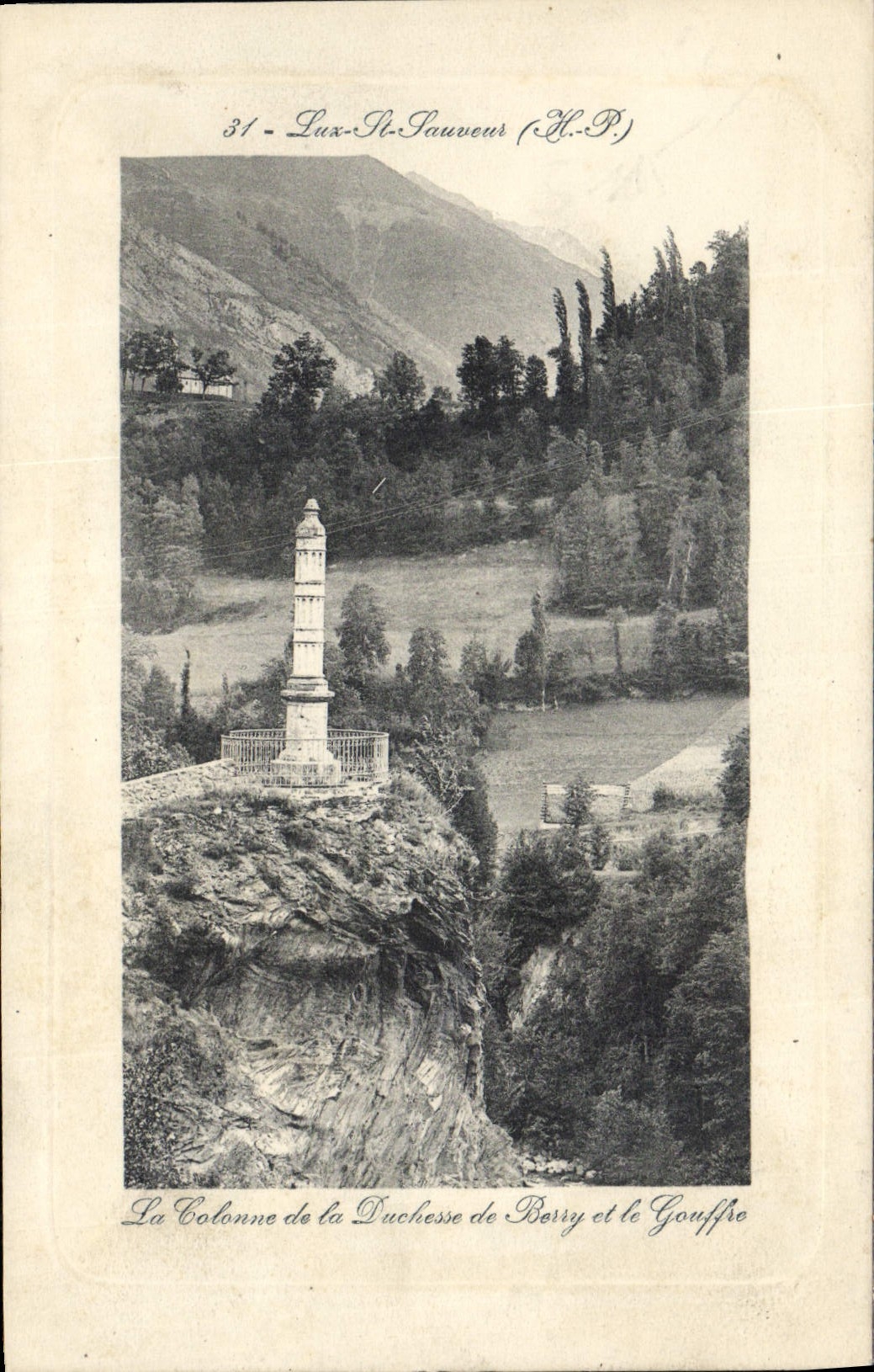 CPA Luz St Sauveur colonne