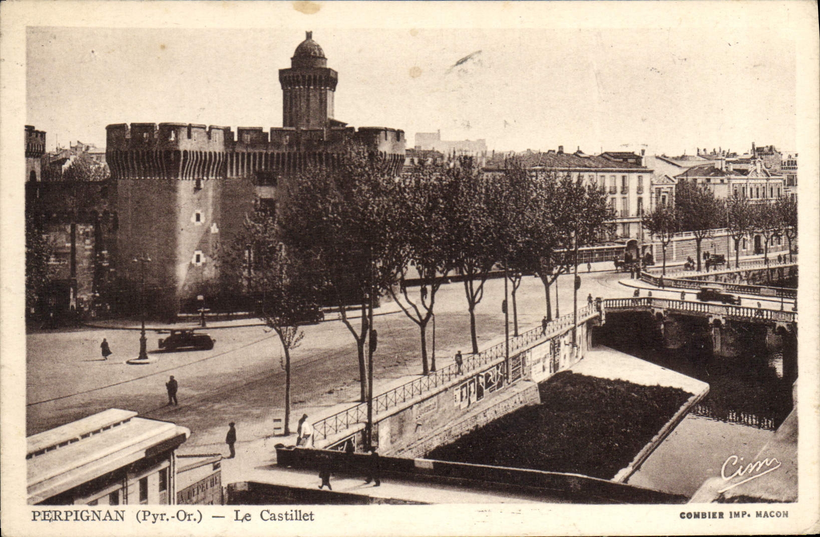 CPA Perpignan Le Castillet
