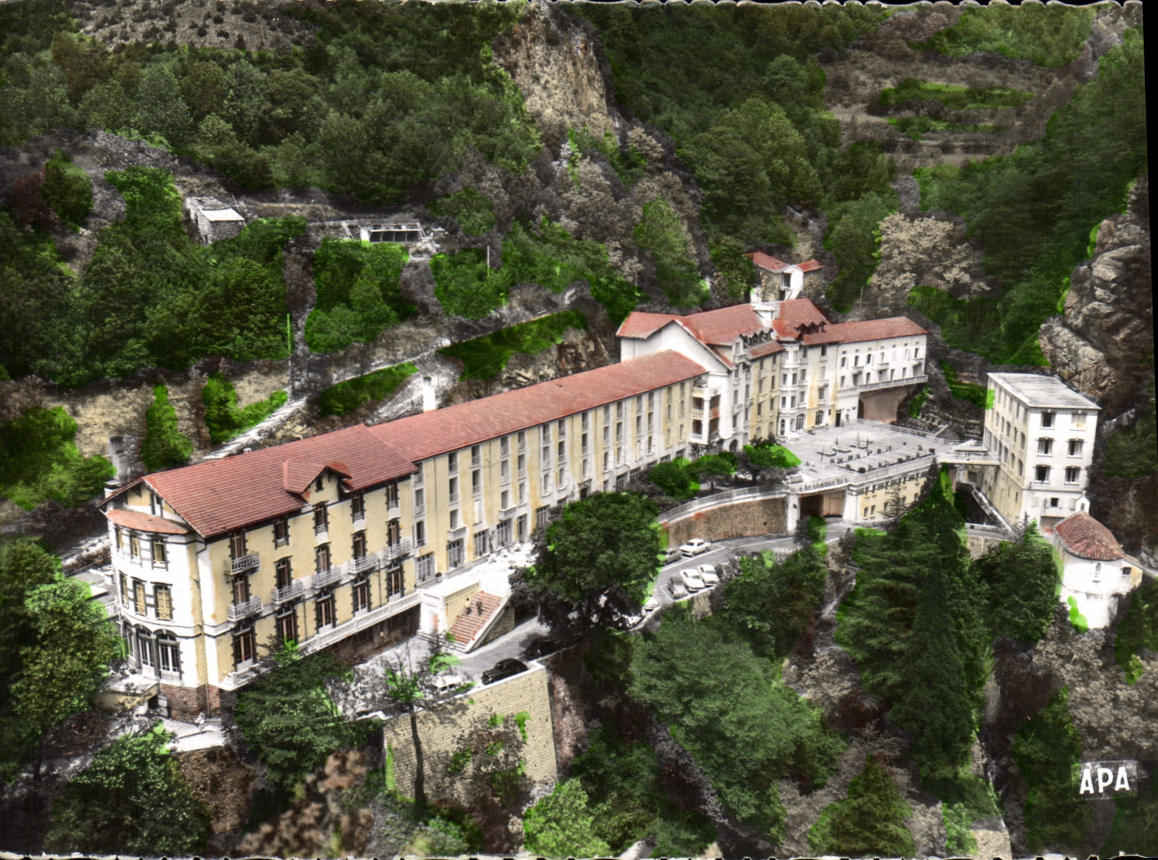 CPSM La Preste Les Bains grand hôtel villa Jeanbrau
