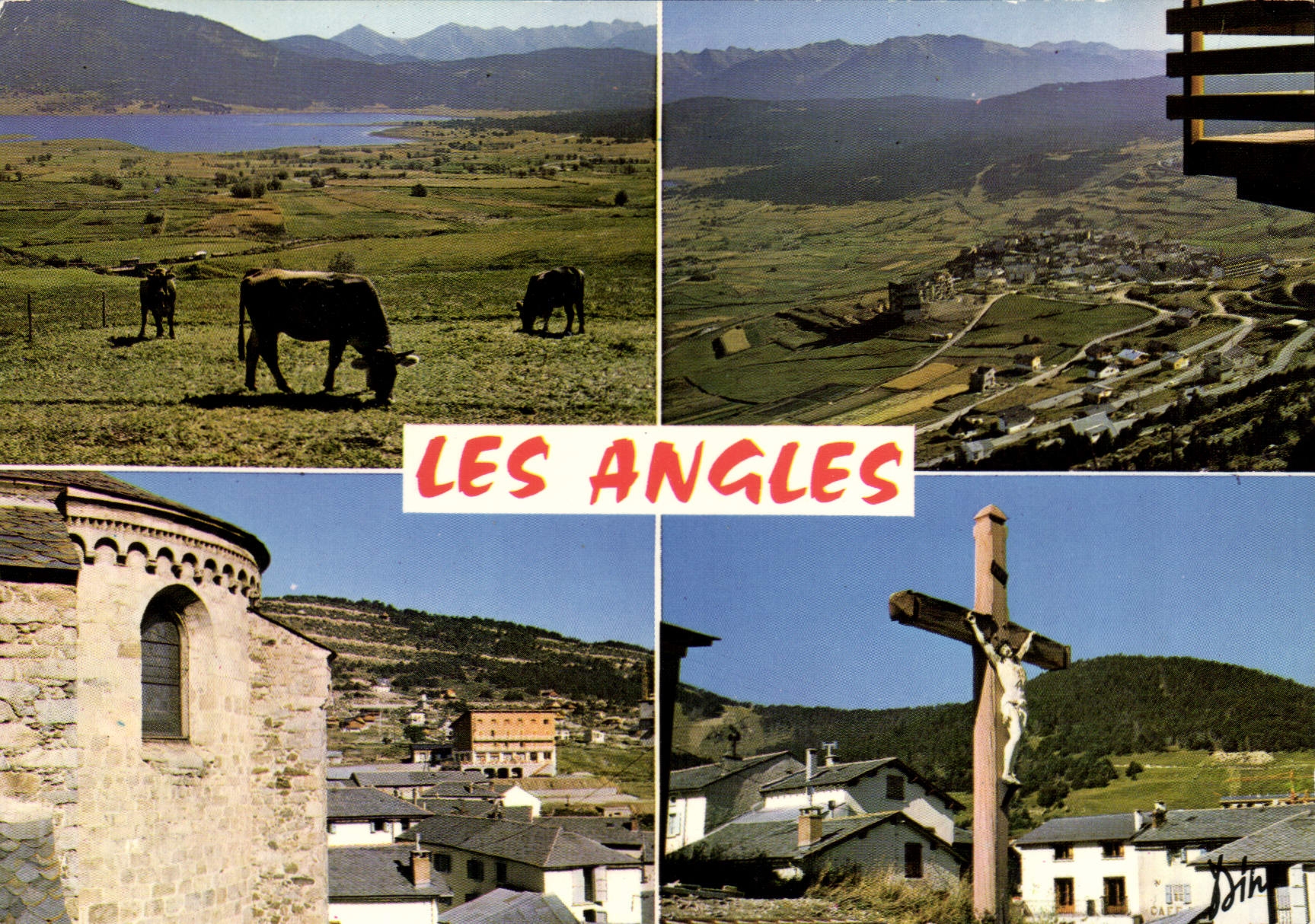 CPSM Les Angles divers aspects