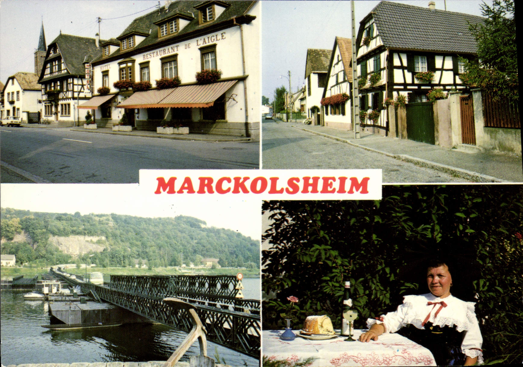 CPSM Marckolsheim Hotel Restaurant De I'Aigie