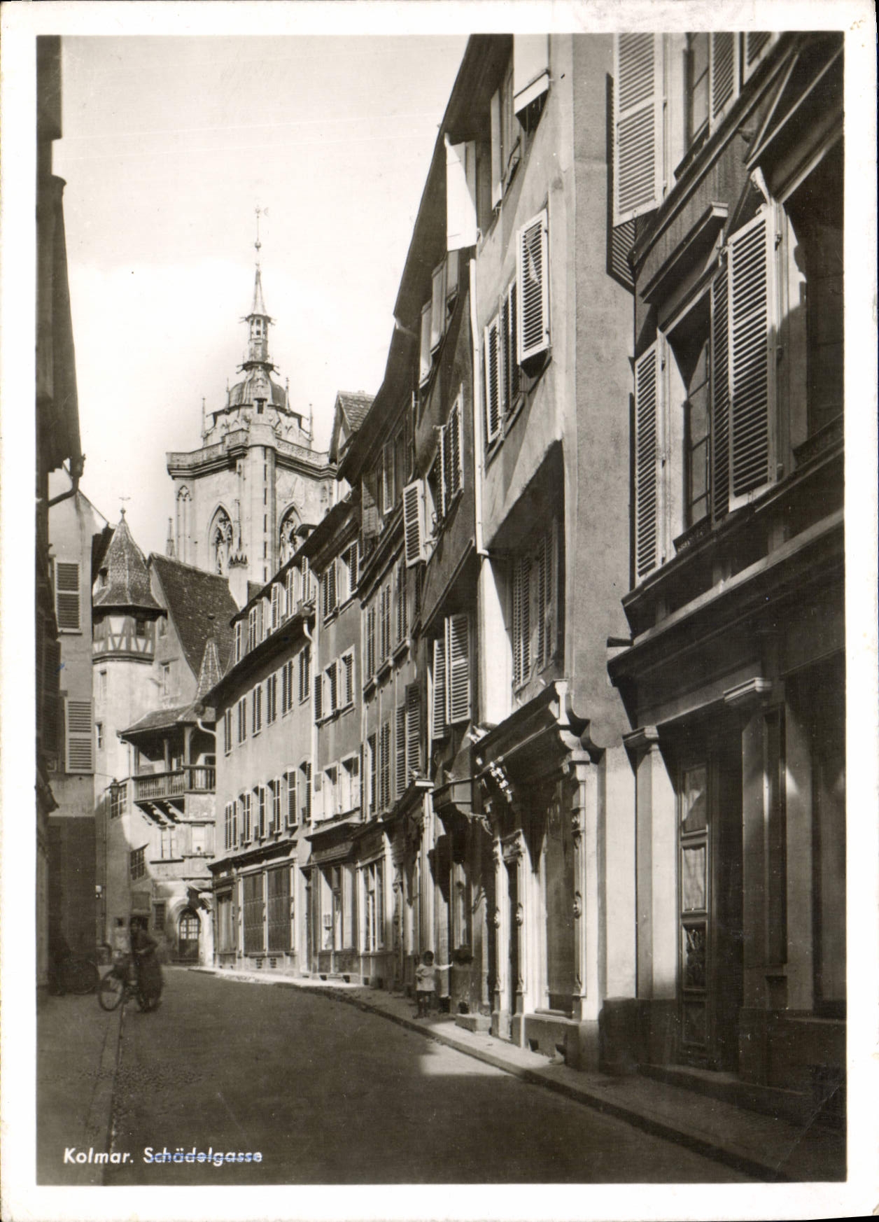 CPSM Colmar schadslgasse