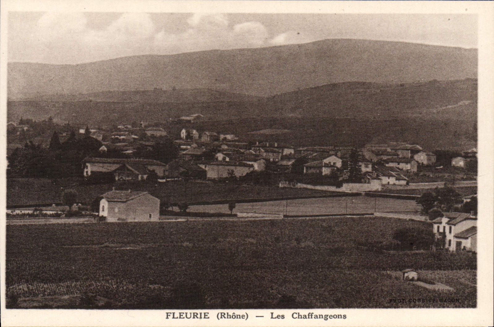 CPA Fleurie Les Chaffangeons