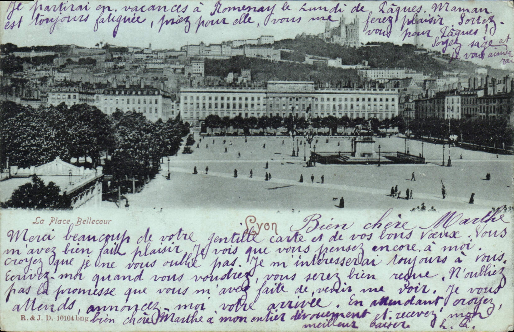 CPA Lyon Le Place Bellecour