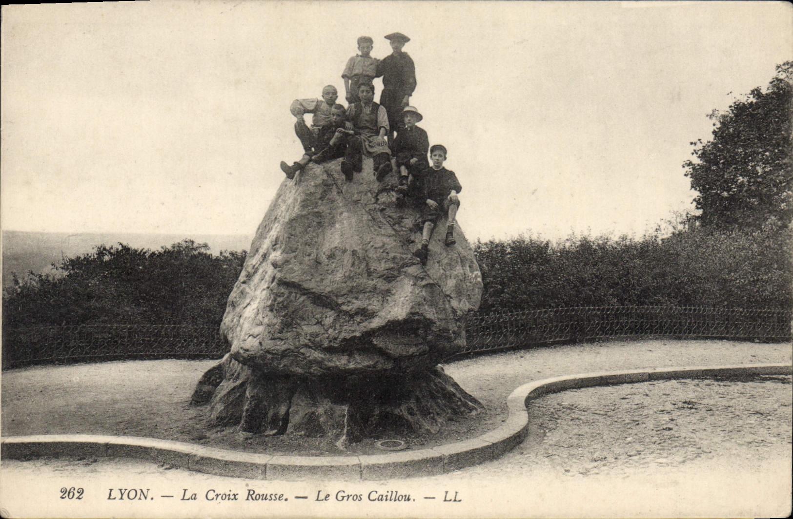 CPA Lyon La Croix Rousse Le Gros Caillou