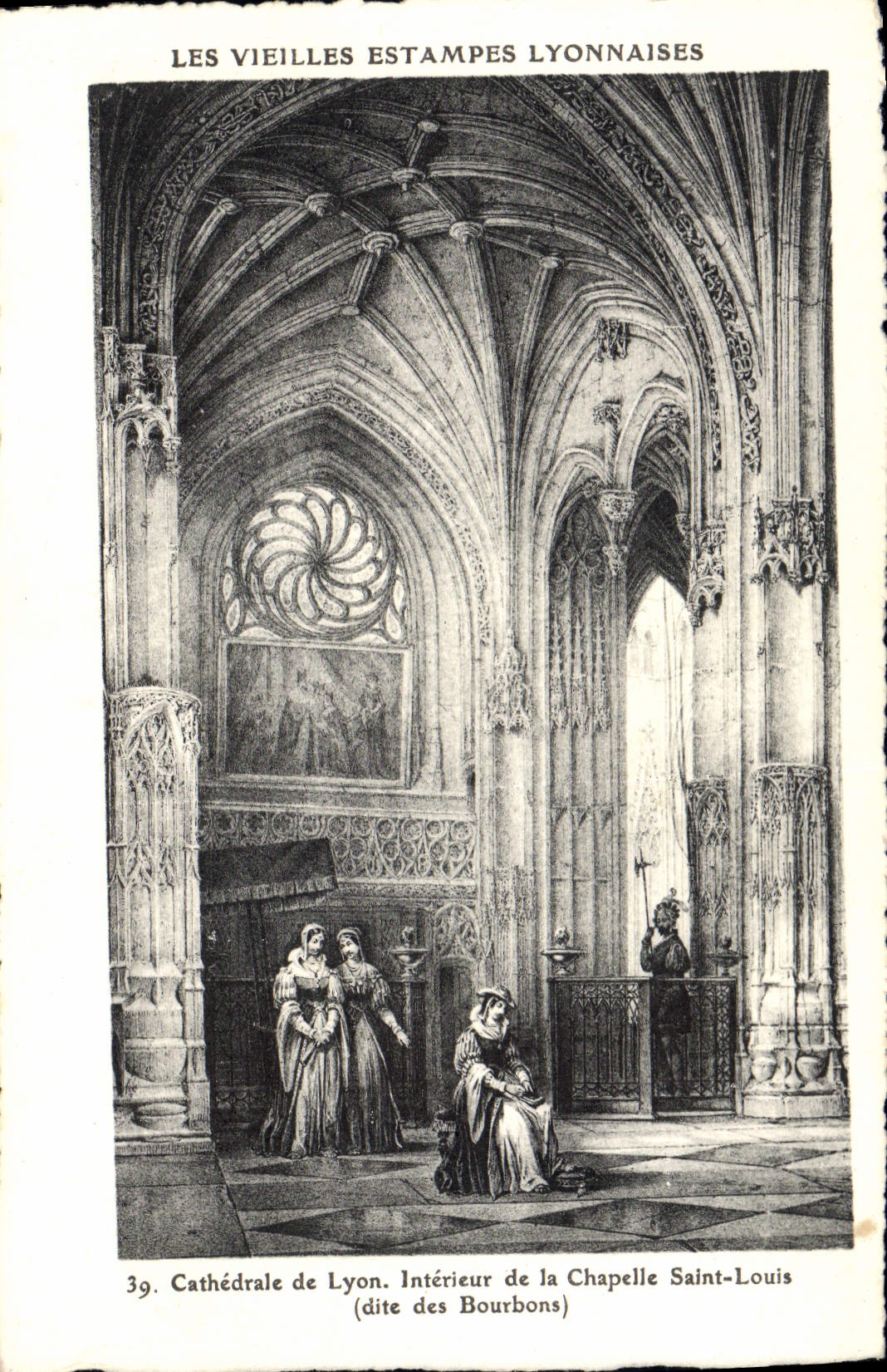 CPA Lyon Cathedrale Chapelle