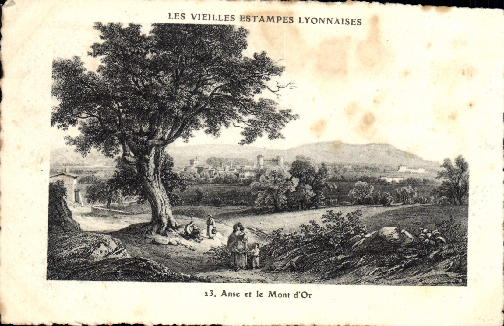 CPA Anse Et Le Mont D'Or