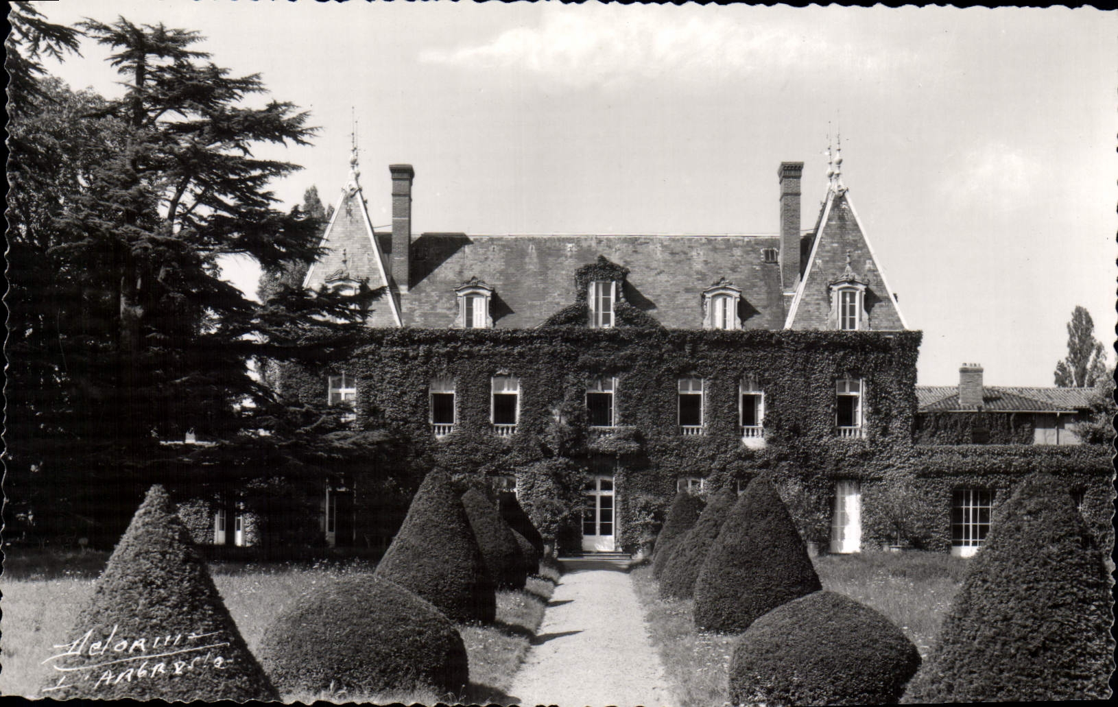 CPA La Tour De Salvagny château des granges