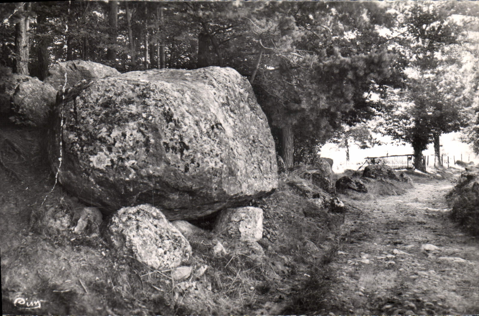 CPA Duerne La Roche De Samson
