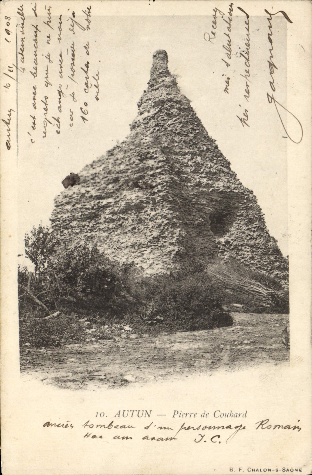 CPA Autun Pierre De Coubard