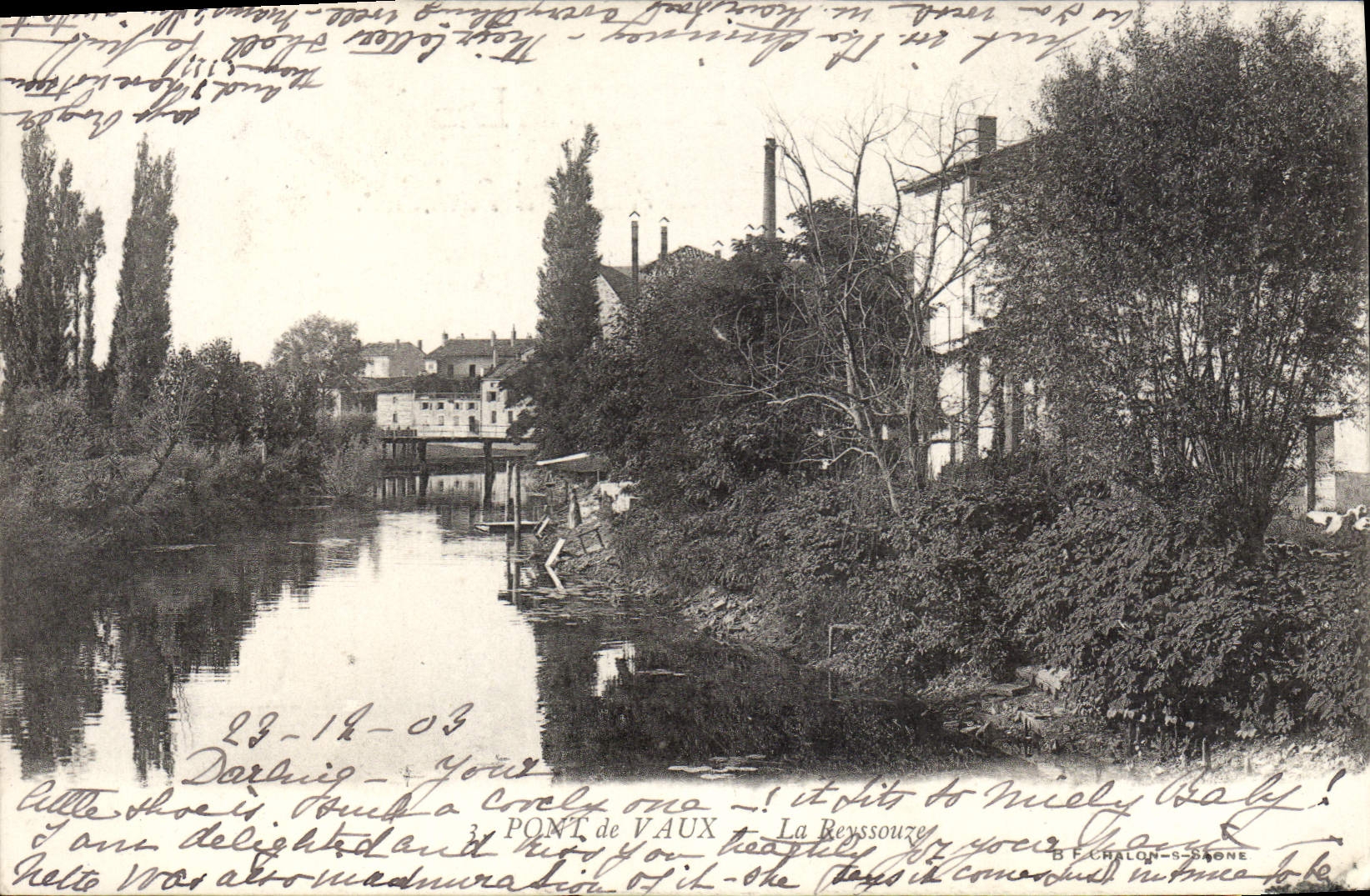 CPA Pont De Vaux La Reyssouze