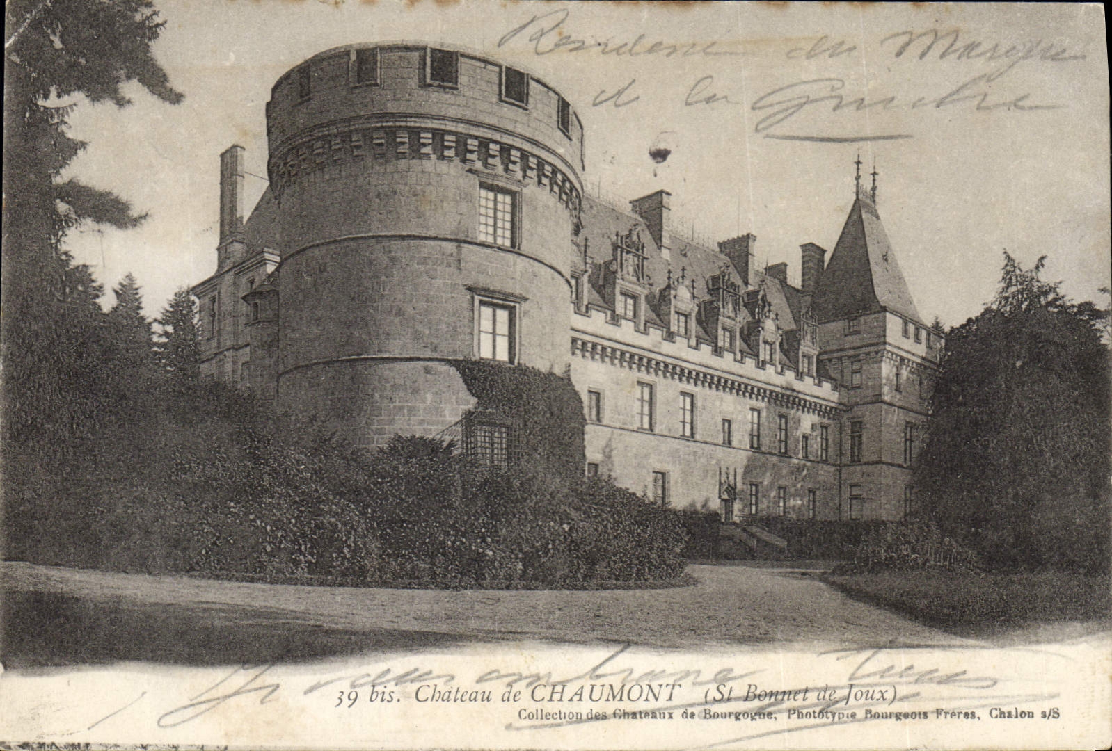 CPA Chateau De Chaumont Saint Bonnet de Joux