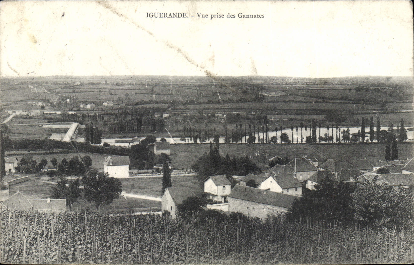 CPA Iguerande Vue Prise Des Gannates