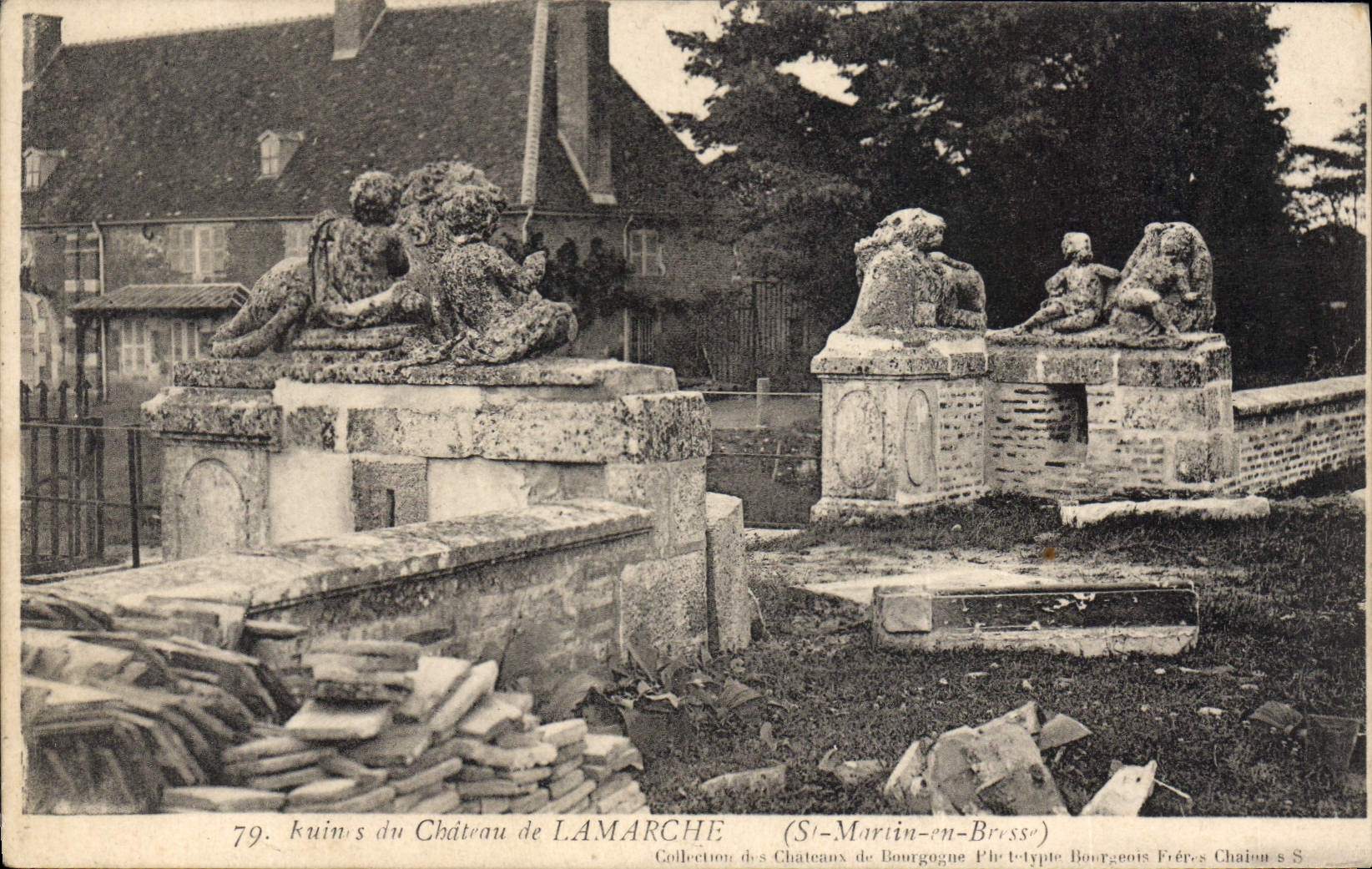 CPA château de Lamarche Saint-Martin-en-Bresse