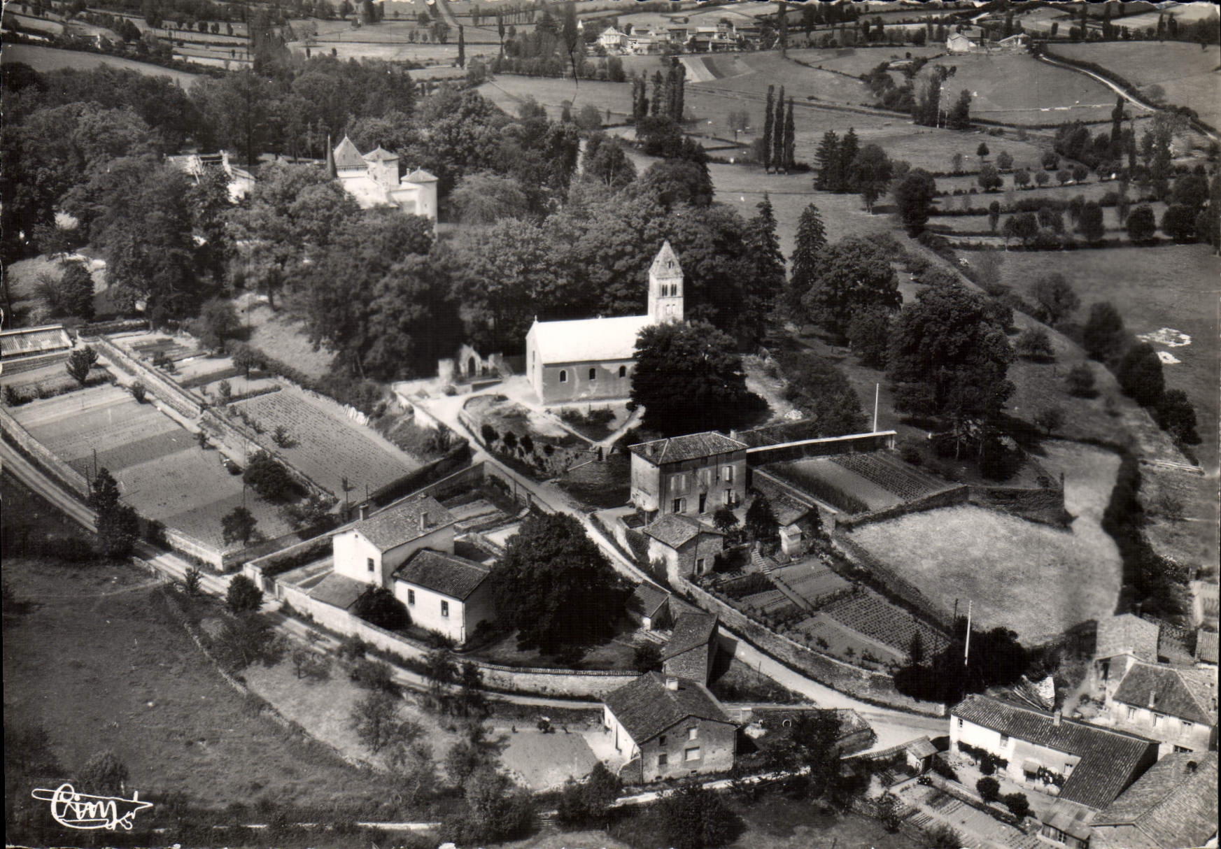CPSM St Point Vue Aerienne