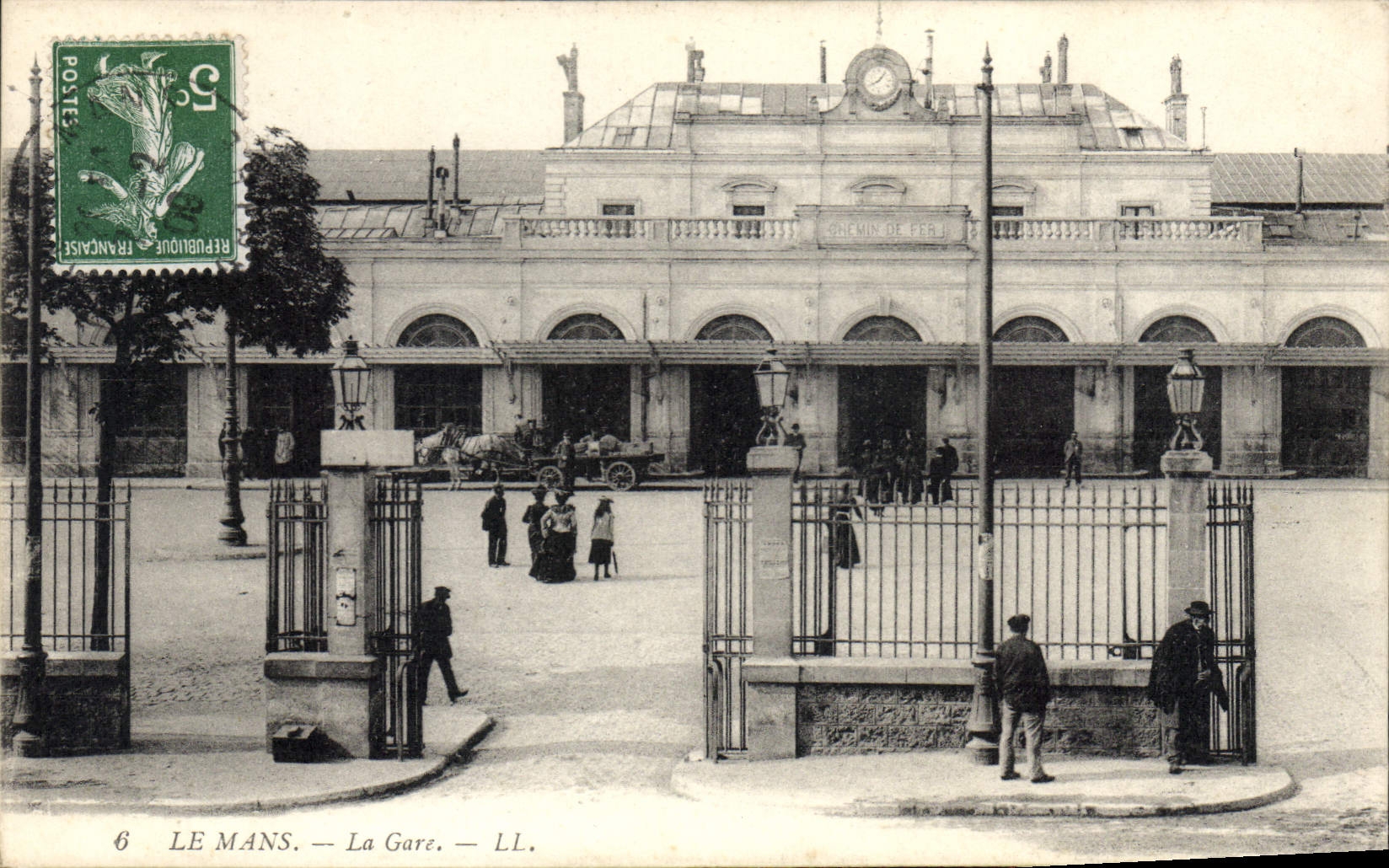 CPA Le Mans La Gare