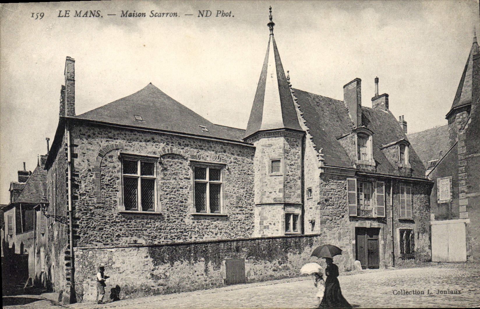 CPA Le Mans Maison Scarron