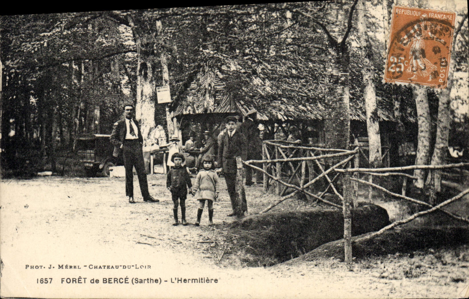 CPA Foret De Bercé L'Hermitiere