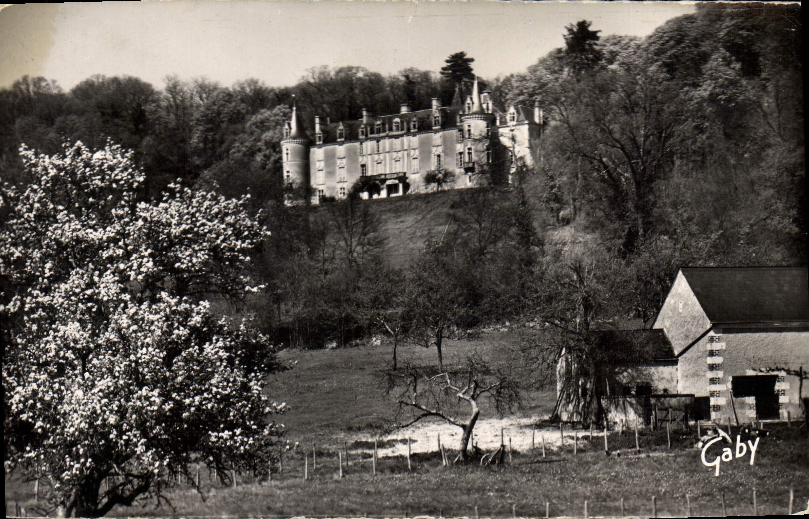 CPA Ponce Sur Le Loir Chateau De La Flotte