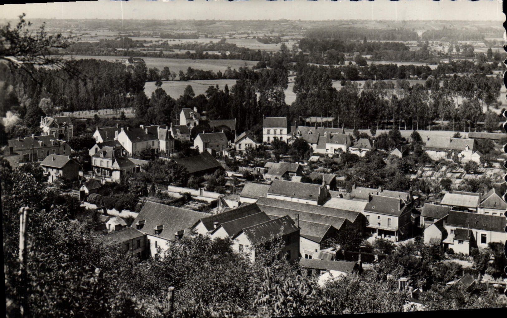 CPA La Chartre Sur Le Loir Panorama