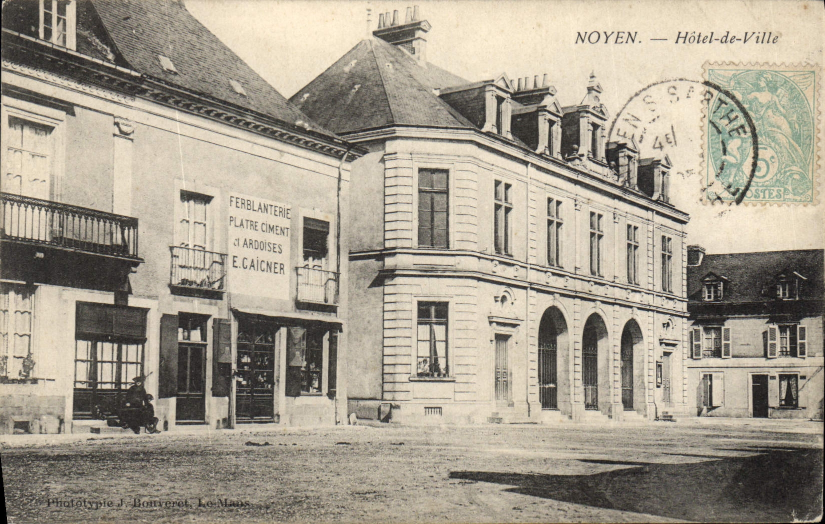 CPA Noyen Hotel De Ville