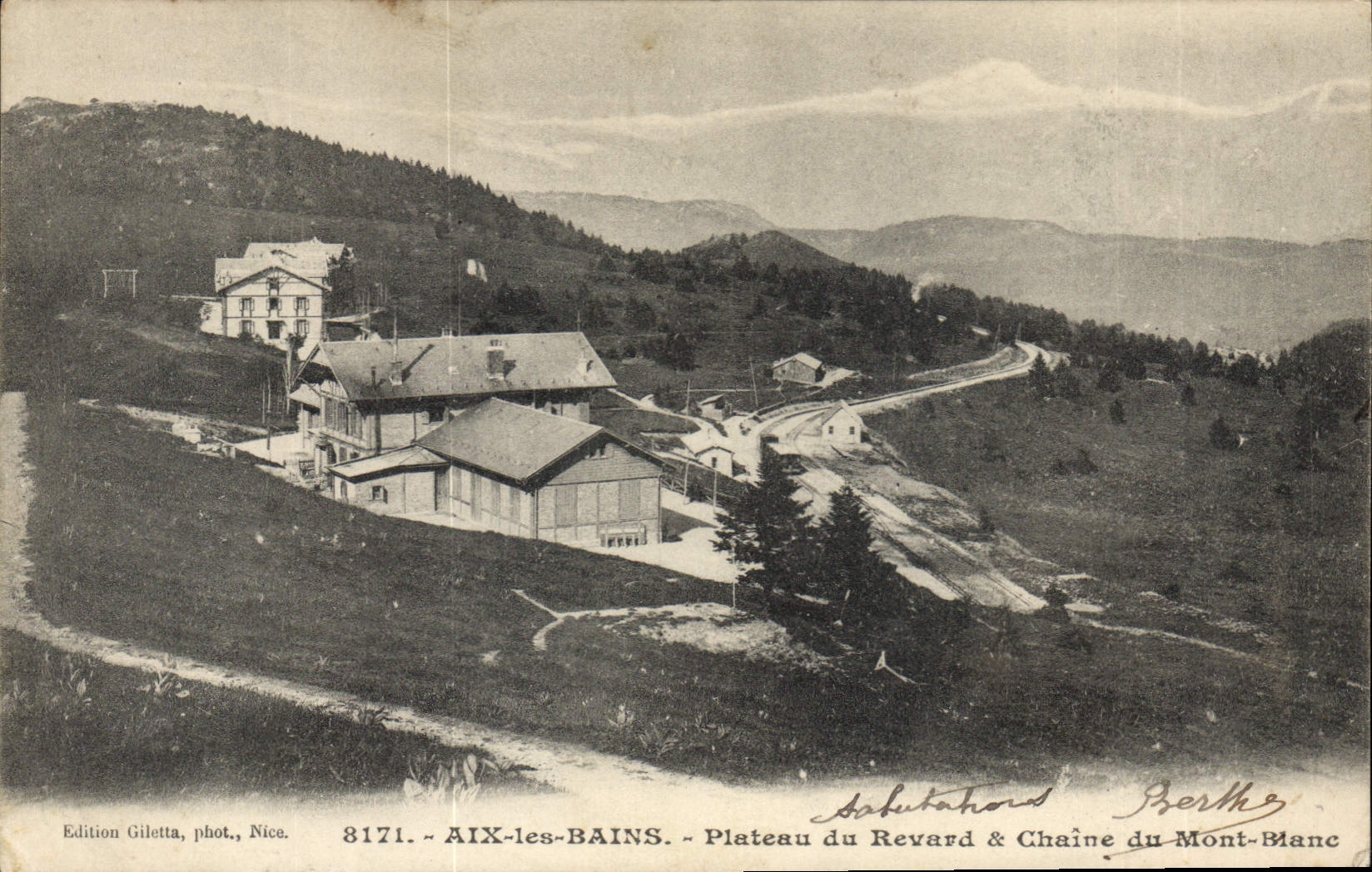 CPA Aix Les Bains Plateau Du Revard