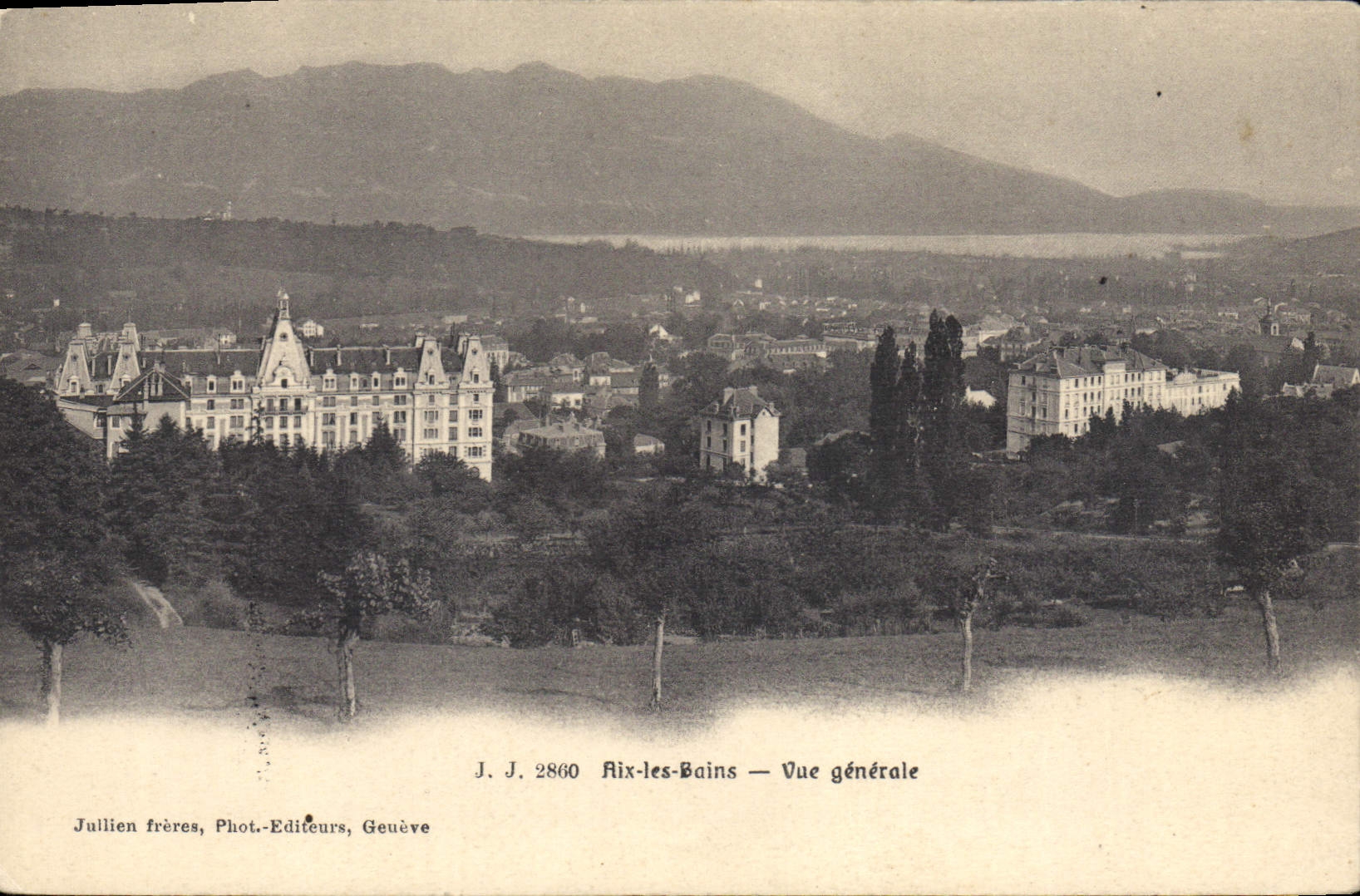 CPA Aix Les Bains Vue Generale