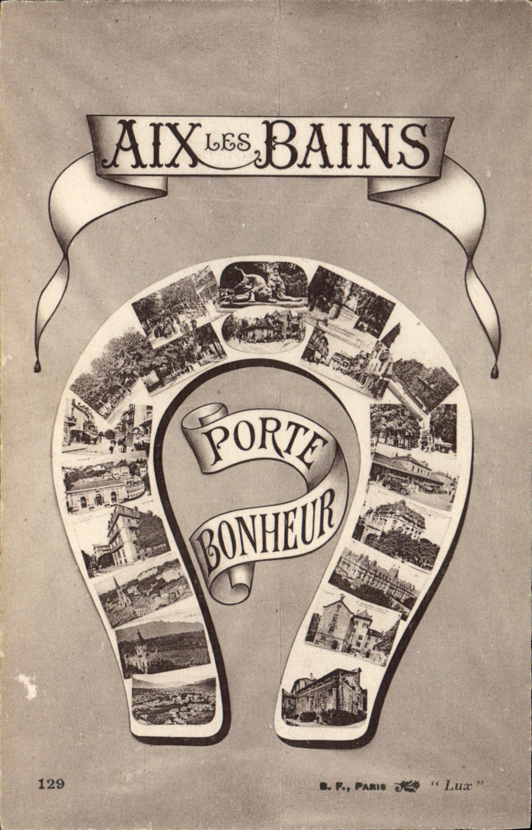 CPA Aix Les Bains porte bonheur