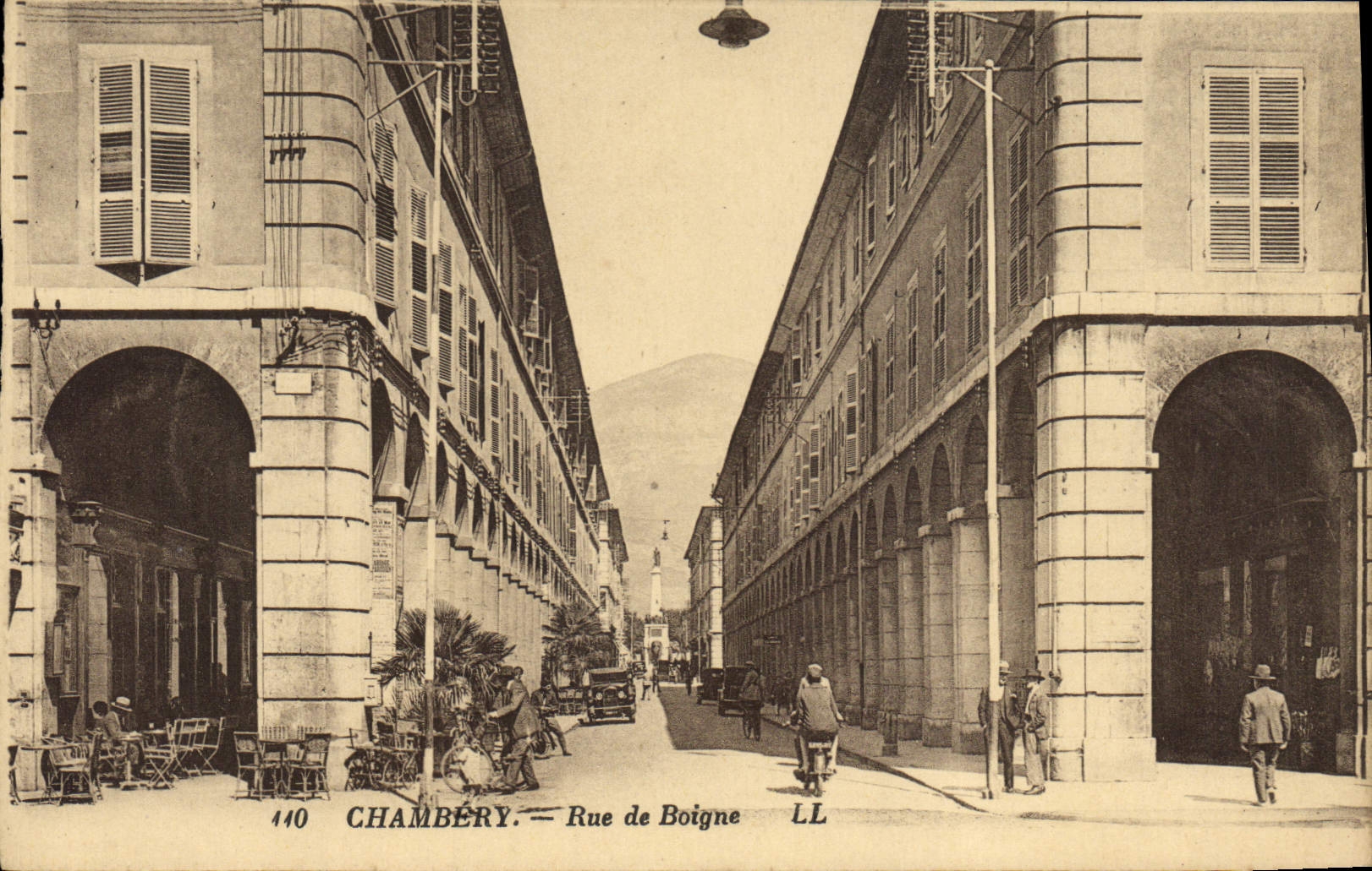 CPA Chambery Rue De Boigne