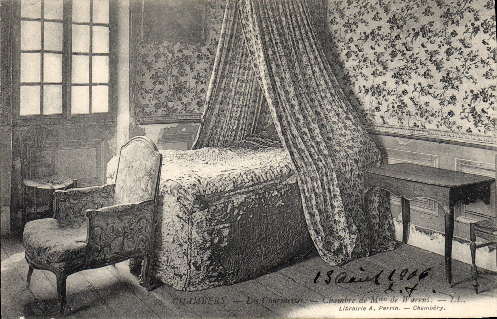 CPA Chambery Les charmelles chambre de madame de Warens