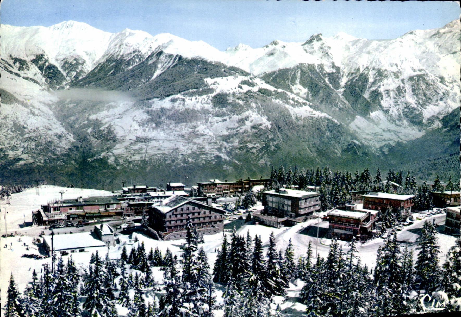 CPSM Courchevel Vue Partielle De La station