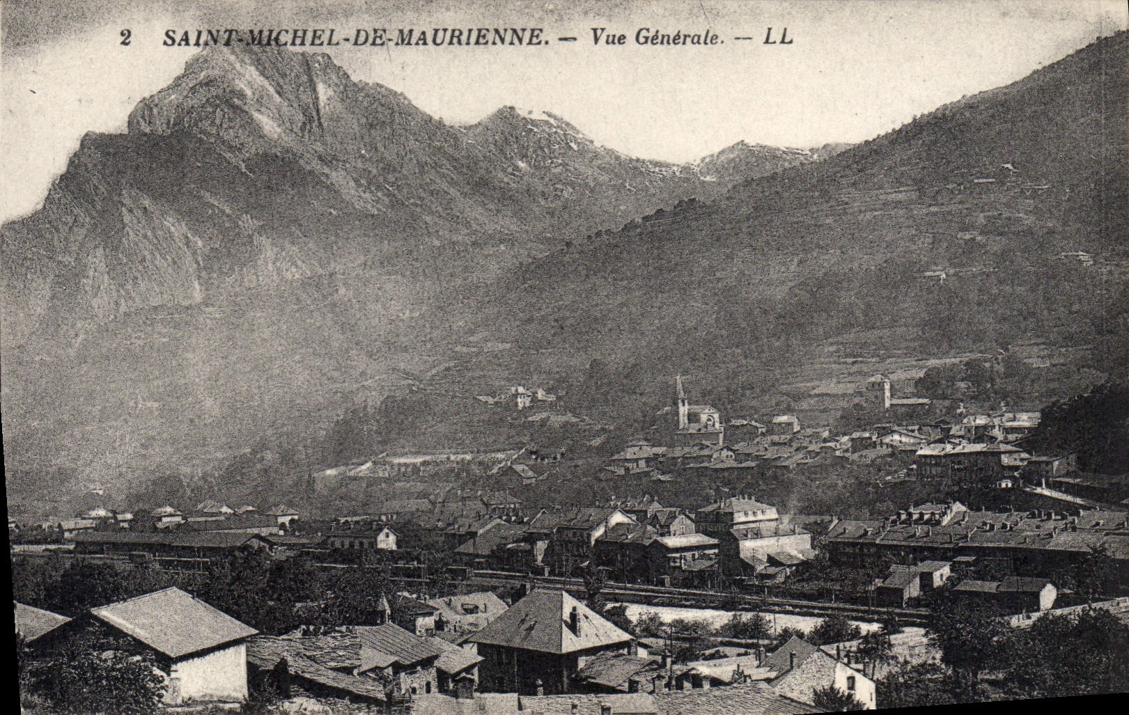 CPA Saint Michel De Maurienne Vue Generale