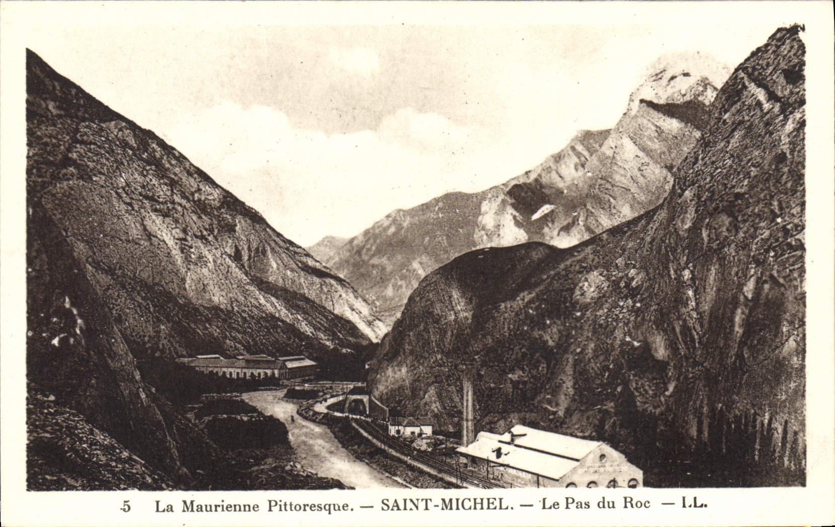 CPA Saint Michel Le Pas Du Roc