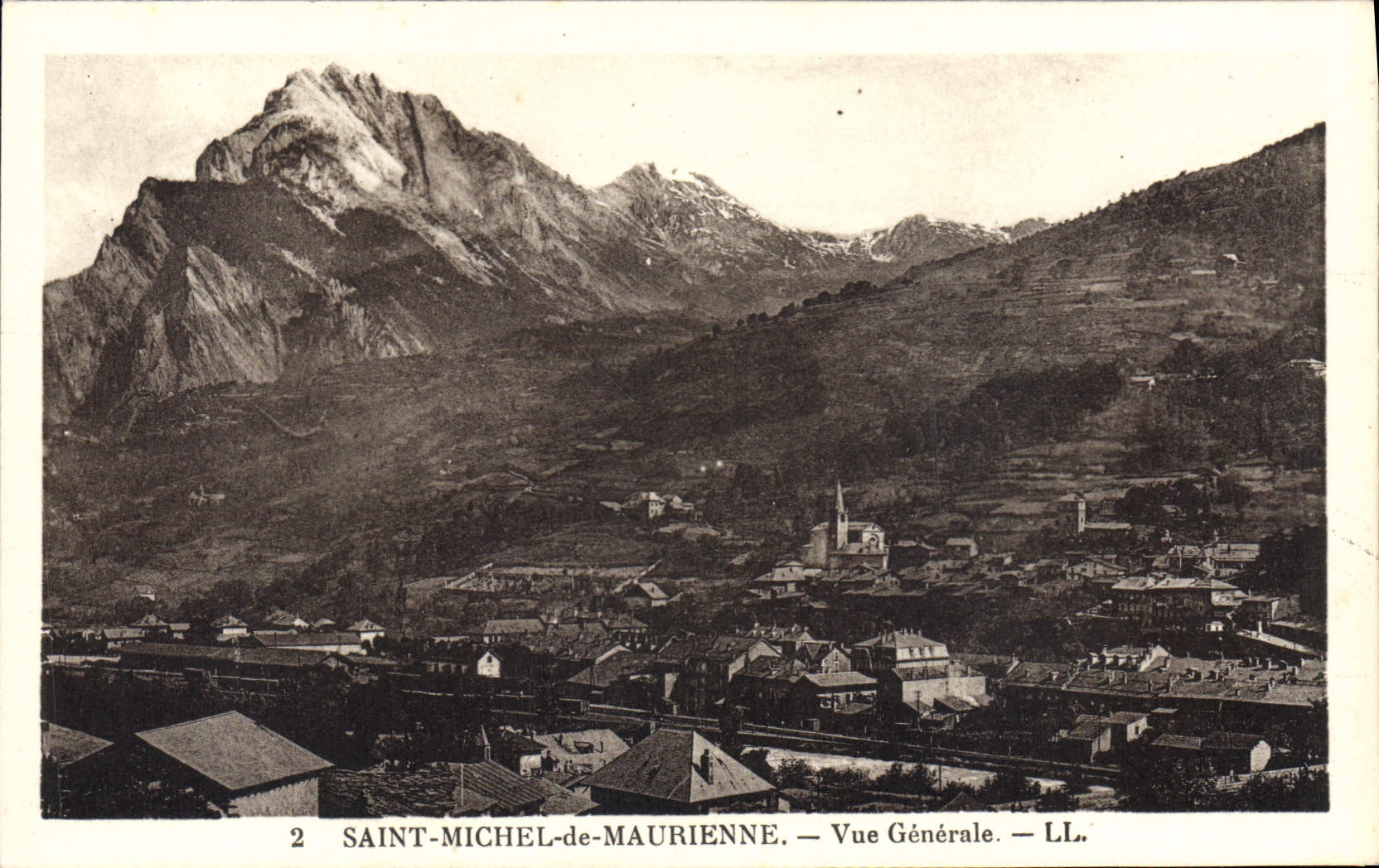CPA Saint Michel De Maurienne Vue Generale