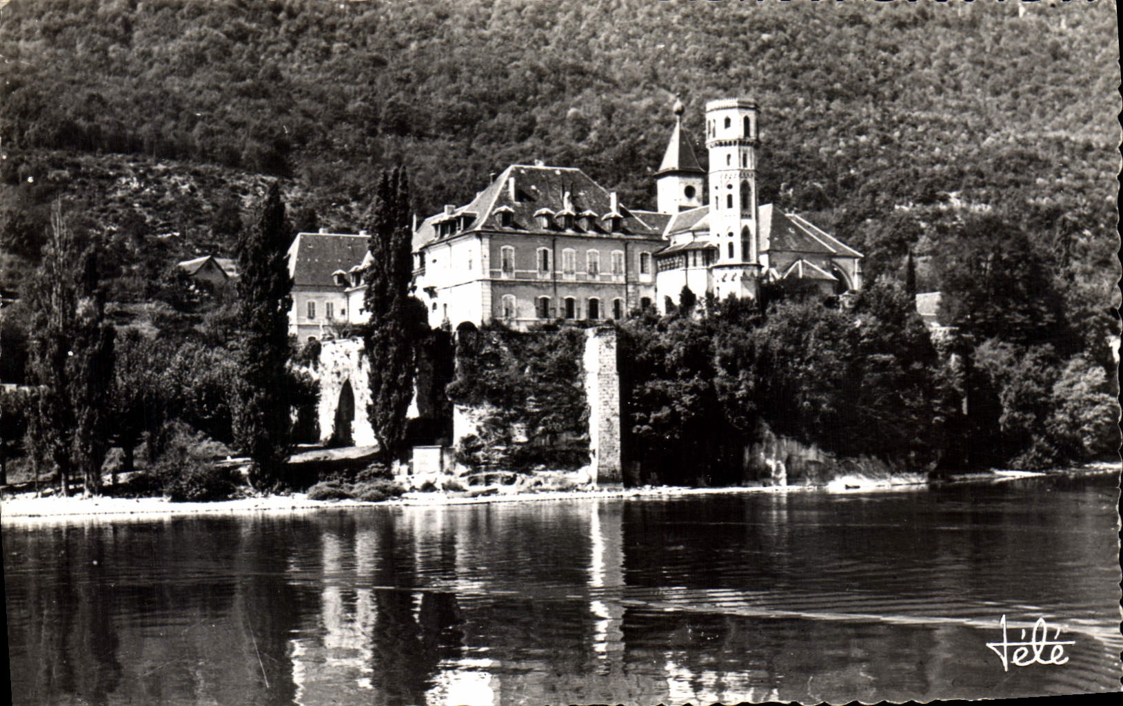 CPA Lac Du Bourget Abbaye D'Hautecombe