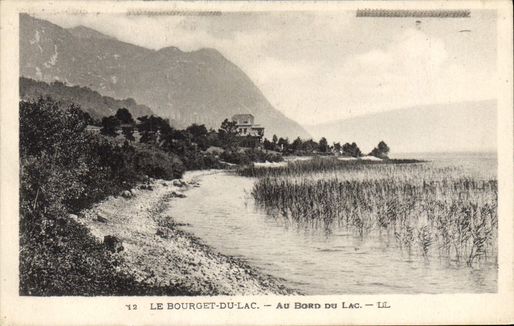 CPA Le Bourget Du Lac Au Bord Du Lac