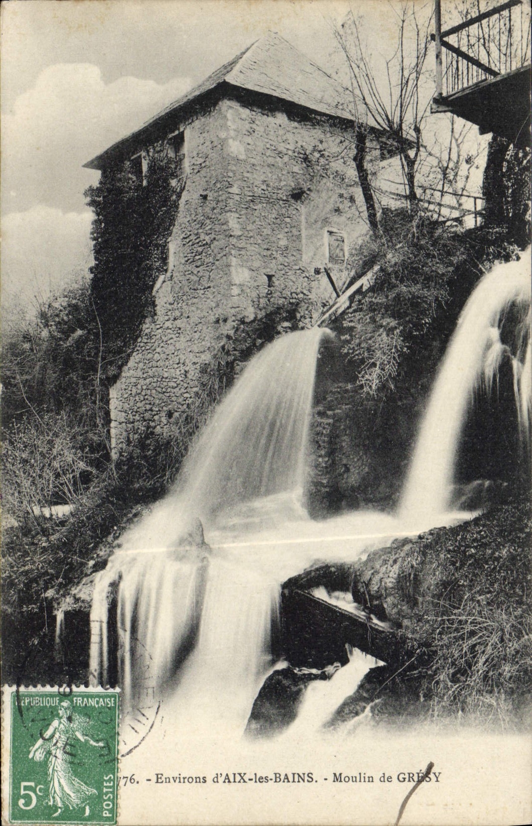 CPA Aix Les Bains Moulin De Gresy