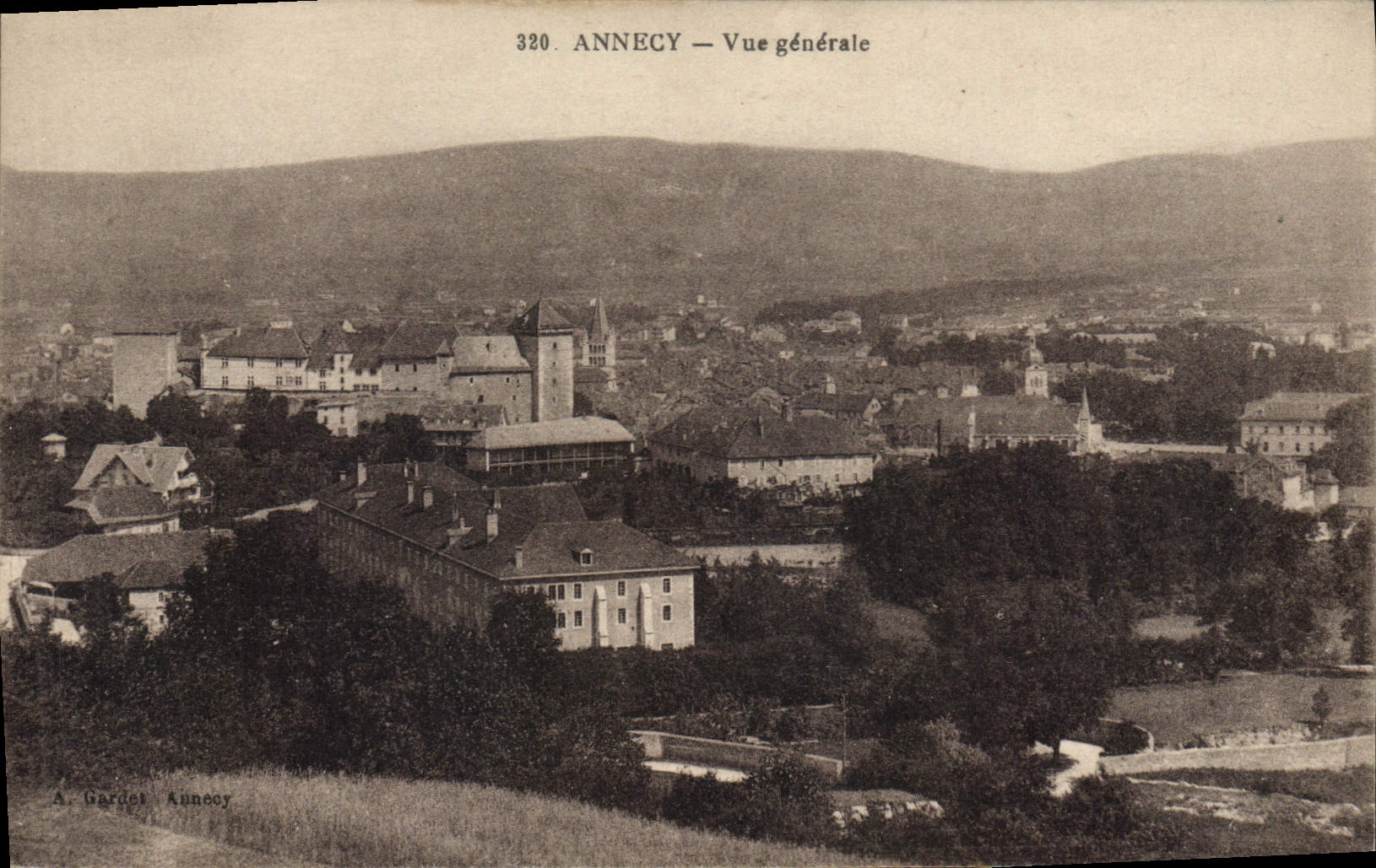 CPA Annecy Vue Generale