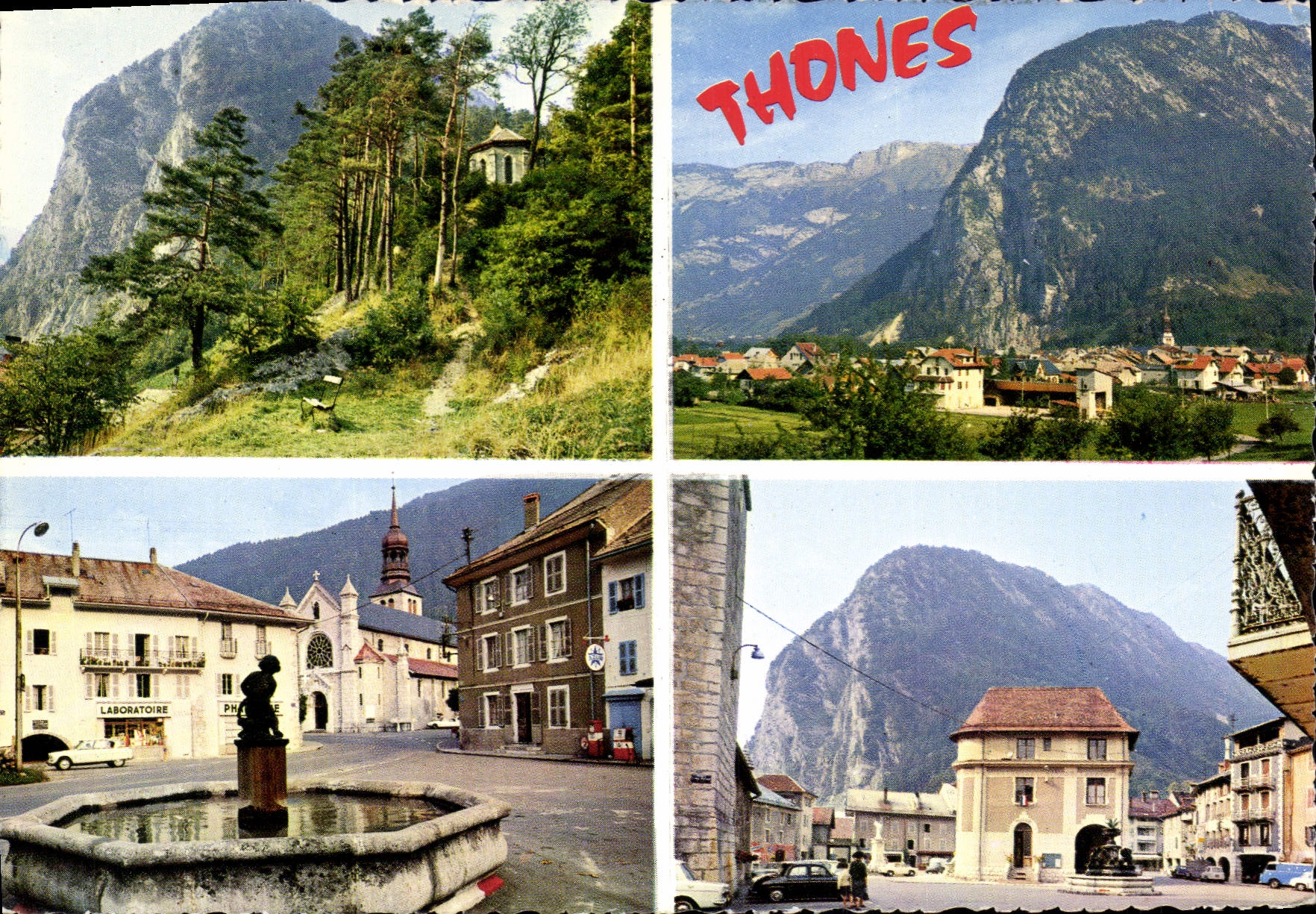 CPSM Thones Vues diverses